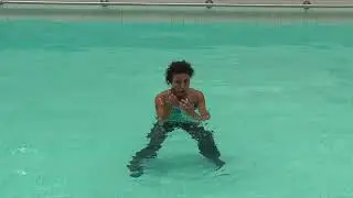 Marietta Mehanni Aqua Instructor Tip  shallow double pumping jumping jacks