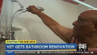 VA finally renovates bathroom for veteran in need