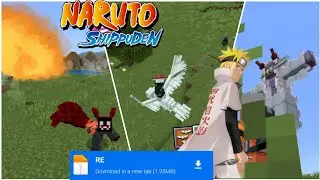 NARUTOCRAFT V8.1 DOWNLOAD MCPE|BEDROCK