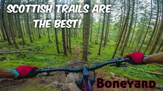 Boneyard into Dee drop - One of my favourite trails in all of Scotland.