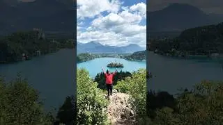 Best viewpoint on Lake Bled 😍 #MalaOsojnica #LakeBled #Viewpoint #Slovenia #Travel