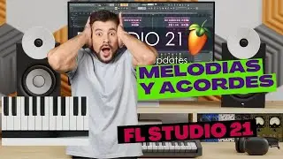 TOCA LAS ESCALAS  SIN FALLAR Y MELODIAS CON PIANO ( CONTROLADOR)  EN FL STUDIO 21