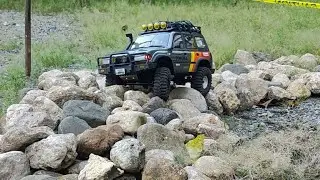 My first ever RC crawling obstacle course