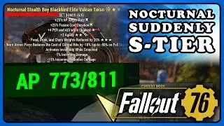 Fallout 76: Nocturnal - Now S-Tier Prefix. Here's What You Need to Know.