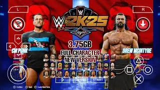 WWE 2K25 BLOODLINE EDITION PPSSPP Android Offline Mod SmackDown 2011 | WWE 2K25 PSP | V3 Gameplay