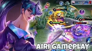 Airi DS Lane Pro Gameplay | Late Game Champ Carry | Arena of Valor | Li&ecirc;n Qu&acirc;n mobile