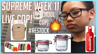 SUPREME WEEK 11 LIVE COP! MASON JARS! (MANUAL W!)