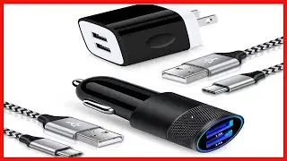 USB C Cable & Dual Charger Combo for Samsung Galaxy and More &ndash; Fast, Durable, Reliable
