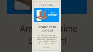 Amazon Prime Day Alert! #affyjewelry #jewelry #amazon #primeday #rings #necklace #bracelet #shopping