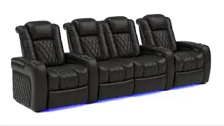 Review: Valencia Tuscany Home Theater Seat | Nappa Leather Power Recliner Row of 4