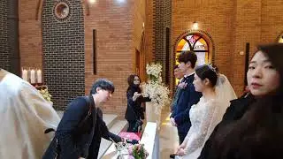 구소영 수산나, 최창열 다니엘 결혼식 짧은버젼