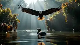 The Eagle That Defied Sky, Sea, and Depth | Epic Score