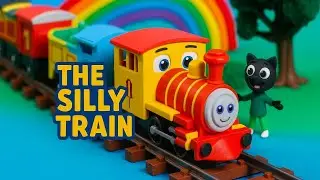 🚂 The Silly Train Song | Fun Animal Dance & Sing-Along for Kids 🎶🐒🐱🐘
