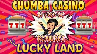 🐚💥🦬$1 Free SC BONUSES ON Chumba Casino & Lucky Land Slots | Big Wins!! 🦬💥🐚