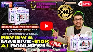InstaRocket AI Review⚡📲💻[LIVE] Create 100s Of Attention-Grabbing Instagram Reels💻📲⚡FREE AI Bonuses🤖💸