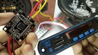 Stereo Audio Amplifier USB Bluetooth Using Pam8610 Board With Heavy Bass | Pam8610 Amplifier Board
