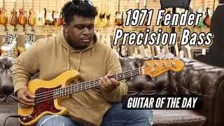 Бас-гитара Fender Precision 1971 года | Гитара дня