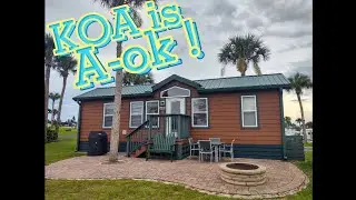 KOA Deluxe Cabin review & geological factoids