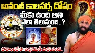 అనంత కాలసర్ప దోషం మీకు ఉంది అని ఎలా తెలుస్తుంది..? | Anantha Kala Sarpa Dosham Remedy In Telugu