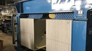 1200mm JWI Used Filter Press for sale, 35 cubic foot capacity expandable to 50 cubic foot capacity