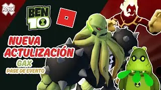 NUEVA ACTUALIZACIÓN para EL JUEGO DEFINITIVO de Ben 10 en Roblox: ¡Gax, Stats y más!