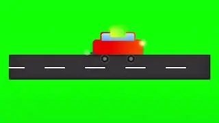 NEVER SEEN BEFORE! Unique Car Animation Green Screen - 100% Royalty Free