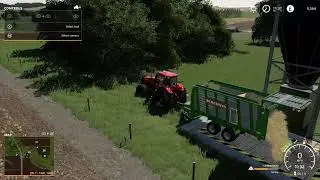Fs19 lone oak farm episode 1 harvesting & animal care new stuff