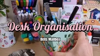 Desk Organization // Writing Table Setup // Rifle Paper Co Desk Organizer @Bells.Mailbox