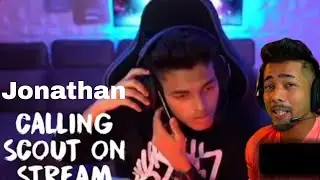 Jonathan calling scout on  stream