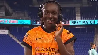 MICHELLE ALOZIE SPEAKS AFTER WONDERFUL GOAL FOR HOUSTON DASH 😍🔥