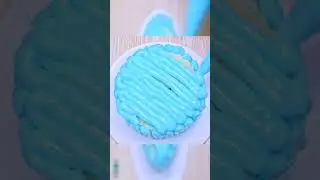 Miniature Buttercream Rainbow Cake Decorating | Mini Bakery