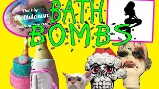 SUDSY SIRENS & THEBIGMELTDOWN Mail Time! Bath Bombs & Bubble Bars &hearts; The CREEPY & CUTE!