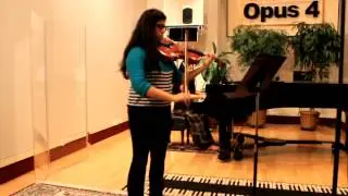 Opus 4 Studios: Mallika Iyer, viola: Country Dances No. 1, 5, 6 by Ludwig van Beethoven