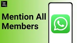 How To Mention All Members In A WhatsApp Group ?