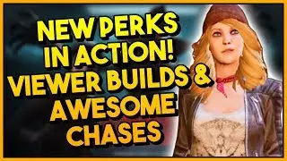 NEW PERKS IN ACTION! VIEWER BUILDS & AWESOME CHASES 😍 - DBD KATE, SURVIVOR VIEWER BUILDS PART 49