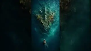 Beneath still waters, terror waits #thalassophobia  #darkocean  #deepseahorror  #oceanfear