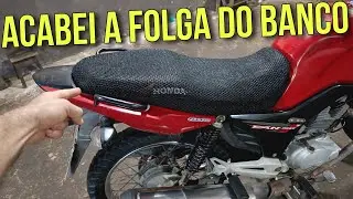 Como Tirar A Folga Trelado Do Banco Da Cg 150/160#sampaiomotos