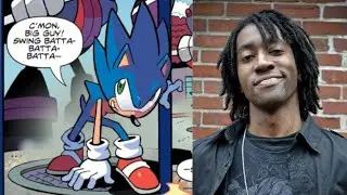 Deven Mack Giving a Huge Sneak Peak of Sonic&rsquo;s Voice in Sonic Prime. #sonicthehedgehog