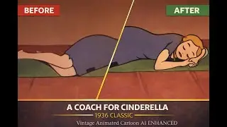 A coach for Cinderella - 1936 &ndash; AI Restored | Historic Animated Film