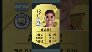 ALVAREZ RATINGS FROM FIFA 20 - FC 25 #copa #alvarez #mancity #fc25 #fifa #epl #football #soccer