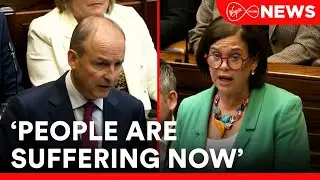 Sinn Féin's Mary Lou McDonald calls for an emergency budget to combat the cost of living crisis