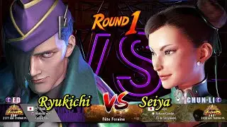 Ryukichi (Ed) VS (Chun-Li) Seiya - Street Fighter 6 - High Level Gameplay
