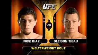 Nick Diaz vs Gleison Tibau Full Fight