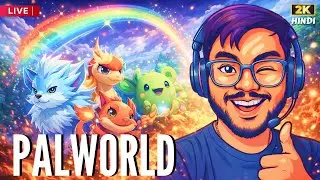 🌍 Palworld LIVE (Hindi) | Trying to Finish All Bosses + Catching Legendary Pals 🔥🐲 #gaming #palworld