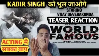 WORLD FAMOUS LOVER TEASER REACTION || VIJAY DEVARAKONDA,RASHI KHANNA,CATHERINE