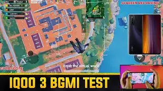 IQOO 3 Bgmi Test High Graphics With Screen recording After All Updates 2021 | iqoo 3 bgmi test