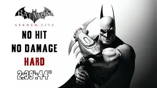 Arkham City | No Hit No Damage Hard 2:39':44