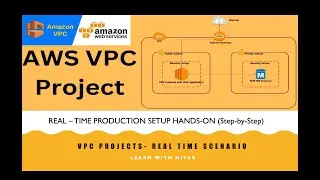 AWS VPC Projects | Public, Private & NAT Gateway Setup (Production Level Guide)