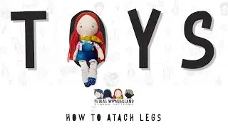 How To Sew | Legs on Memory Bear 9 inches