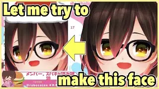 【ENG SUB】Roboco tries to re-create her meme face